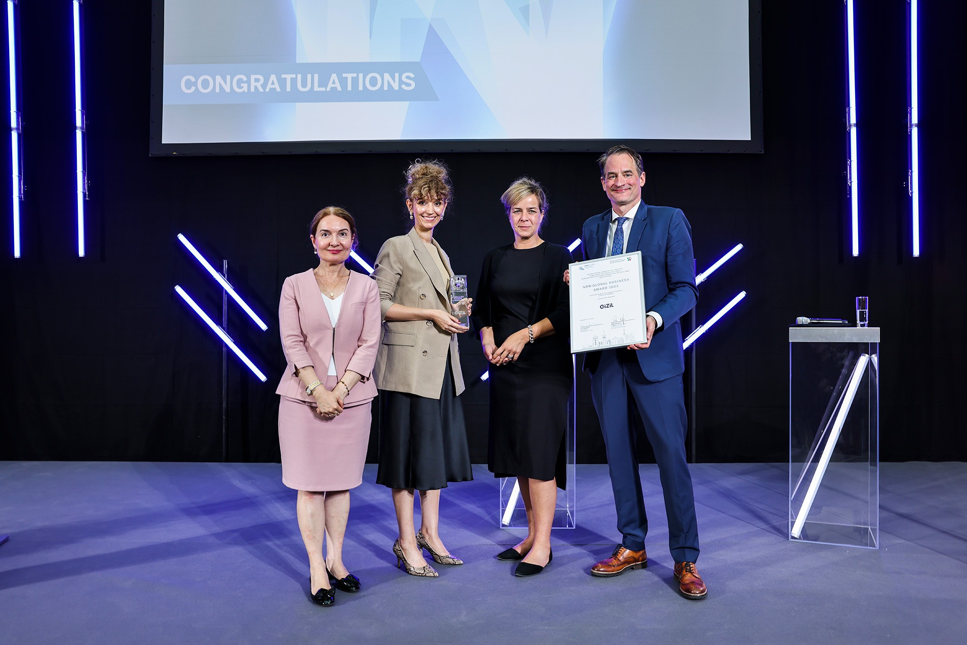 GIZIL Wins NRW Global Business Award 2023 in Germany