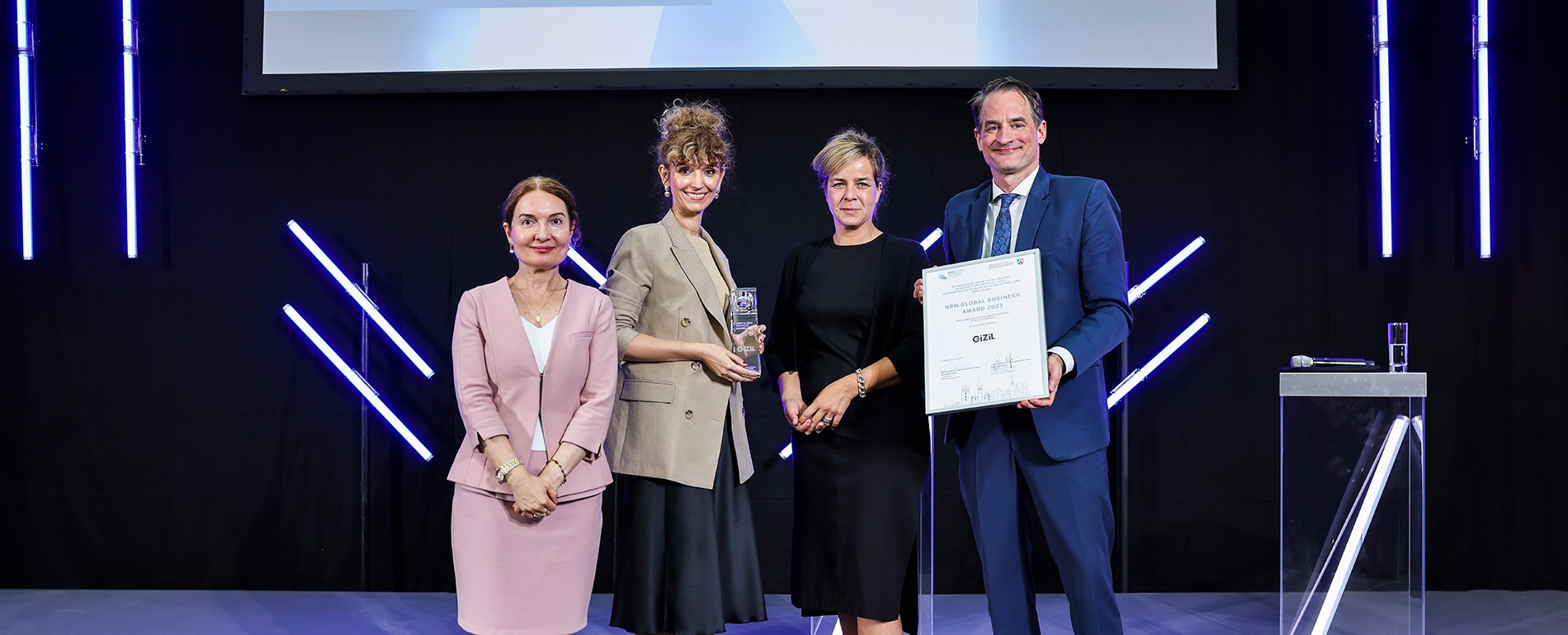 GIZIL Wins NRW Global Business Award 2023 in Germany